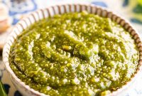 Creamy Pistachio Pesto Sauce — Italian Pesto di Pistacchi Recipe