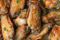Crispy Garlic Butter Chicken Wings: Tender, Flavor-Packed Recipe