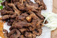 Cameroonian Soya (Grilled Beef) Made Without Skewers