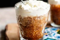 Coffee Granita with Whipped Cream – Refreshing Italian Dessert