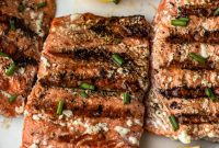Perfectly Grilled Sockeye Salmon with Lemon and Herbs