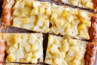 Cheesy Puff Pastry Potato Tart Recipe for Crispy Golden Layers