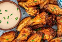 Crispy Oven-Baked Dry Rub Chicken Wings