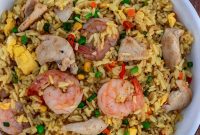 Garlic Shrimp and Chicken Fried Rice Recipe You’ll Love