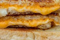 Sourdough Grilled Cheese Sandwich with Crispy Golden Crust