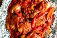 Roman-Style Chicken with Peppers: Classic Italian Recipe