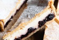 Ricotta and Sour Cherry Tart (Crostata di Visciole)
