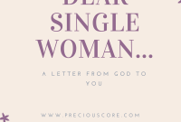 A Letter from God to the Single Woman: Hope and Guidance