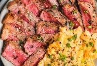 Steak with Creamy Scrambled Eggs: Quick Protein-Packed Breakfast