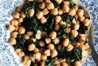 Garlic Chickpeas with Cavolo Nero (Tuscan Kale) Recipe