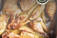Oven-Roasted Chicken and Potatoes with Crispy Herbs