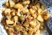 Sicilian Potatoes with Onions and Olives Recipe