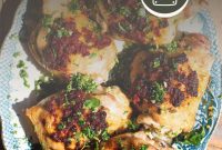 Nduja Baked Chicken with Crispy Skin and Spicy Tomato Glaze