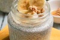 Creamy Banana Chia Pudding Recipe with Vanilla and Maple