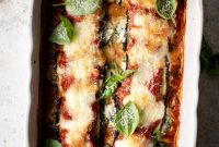 Spinach and Ricotta Eggplant Rollatini Recipe for Dinner