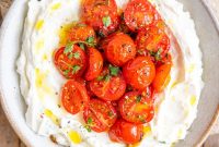 Whipped Ricotta Dip with Slow-Roasted Cherry Tomatoes
