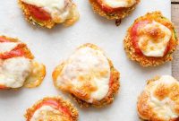 Crispy Fried Zucchini Pizza Bites: Bite-Sized Italian Appetizers