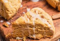 Buttery Sweet Potato Scones with Maple Glaze Recipe