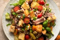 Tuna Panzanella: Classic Italian Bread and Tomato Salad