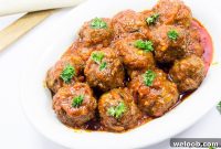 Savory African Meatballs Recipe with Spices and Peanut Sauce