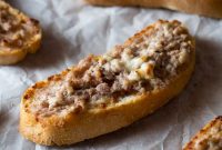 Stracchino and Italian Sausage Crostini Recipe for Entertaining