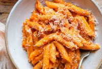 Penne alla Vodka: Creamy Tomato Vodka Pasta Recipe