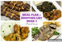 Week 3 Meal Plan and Grocery List: Simple Dinners & Prep Guide