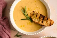 Authentic Tuscan Chickpea Soup Recipe with Rosemary and Garlic