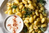 Crispy Pan-Fried Gnocchi with Rosemary and Garlic