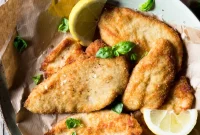 Crispy Breaded Chicken Cutlets Without Flour or Eggs