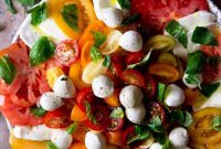 Classic Caprese Salad Recipe: Fresh Mozzarella, Tomato & Basil