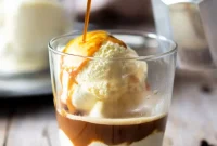 Authentic Italian Affogato: Espresso Poured Over Gelato Recipe