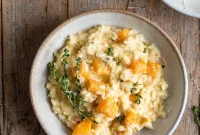 Creamy Butternut Squash and Thyme Risotto Recipe