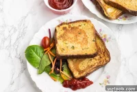 Savory French Toast: Herb and Cheese Breakfast Brunch Recipe
