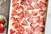 Strawberry Tiramisu with White Chocolate Ganache