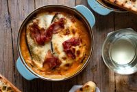 Prosciutto and Mozzarella Eggplant Lasagna Recipe