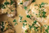 Creamy White Sauce Chicken Recipe for Dinner