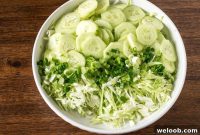 Crunchy Cabbage Salad with Tangy Vinegar Dressing