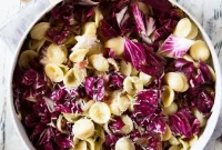Orecchiette with Pancetta and Radicchio: Crispy, Savory Pasta