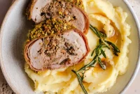 Prosciutto and Pistachio Stuffed Pork Tenderloin Recipe