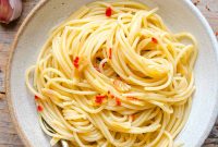 Spaghetti Aglio e Olio: Classic Garlic and Olive Oil Pasta Recipe