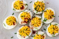 Classic Southern Deviled Eggs Recipe with Tangy Mustard & Pickles