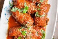 Italian Beef Braciole in Tomato Sauce (Puglia-Style Braciole)