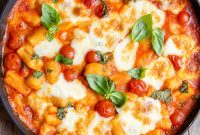 Sorrentina Gnocchi with Tomato, Mozzarella & Basil