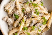 Sausage and Mushroom Pasta alla Boscaiola Recipe