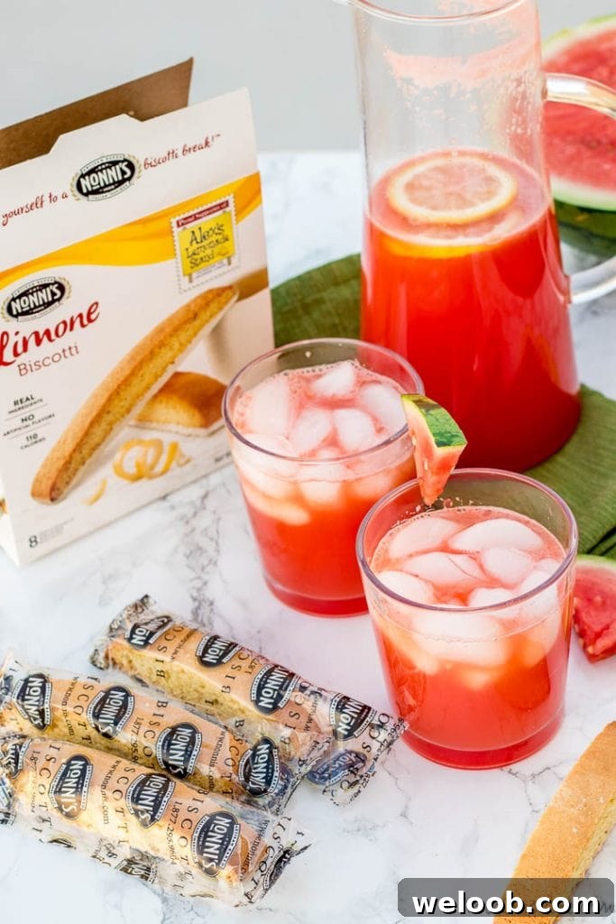 cups of lemonade and wraps of cookies