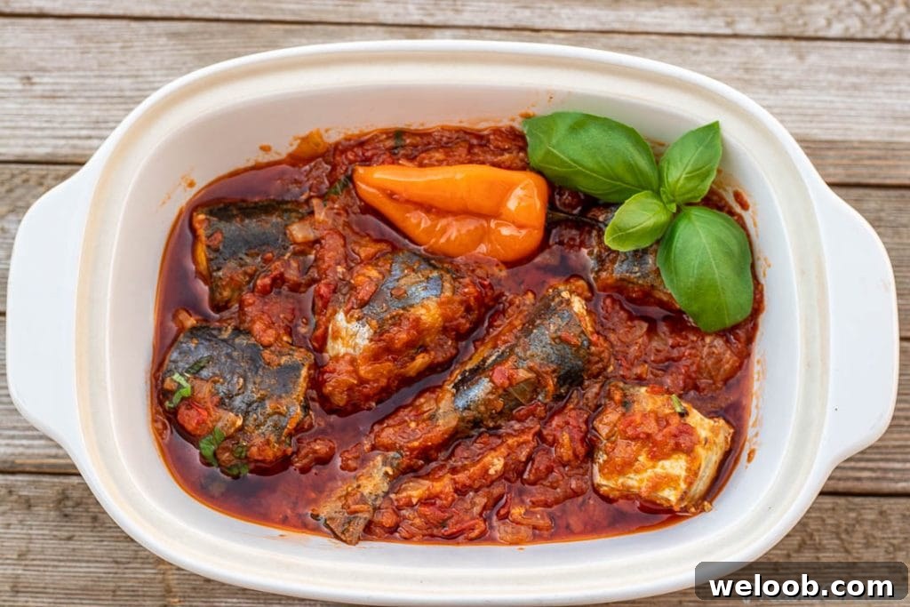 Fresh fish stew in a serving bowl
