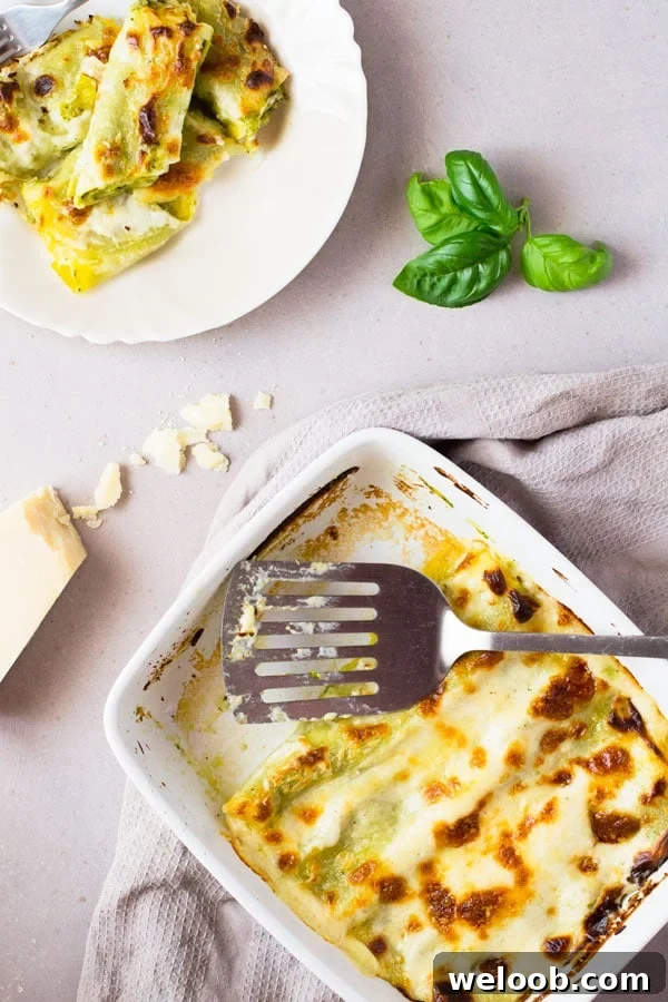 pesto-provolone-cannelloni-pasta-insidetherustickitchen
