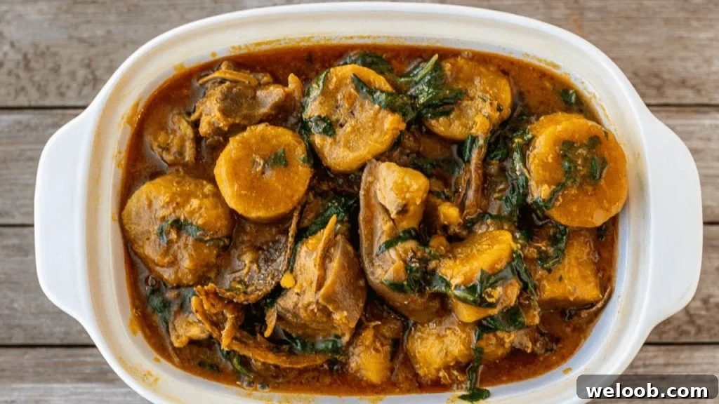 bowl of sese plantain or turning plantain