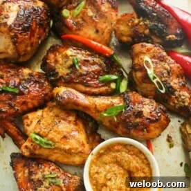 Peri Peri Chicken With Pepper Sauce